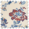 Land & Shore Orchard (Blackout), Blue Red - Twist&Fit Roller Blind